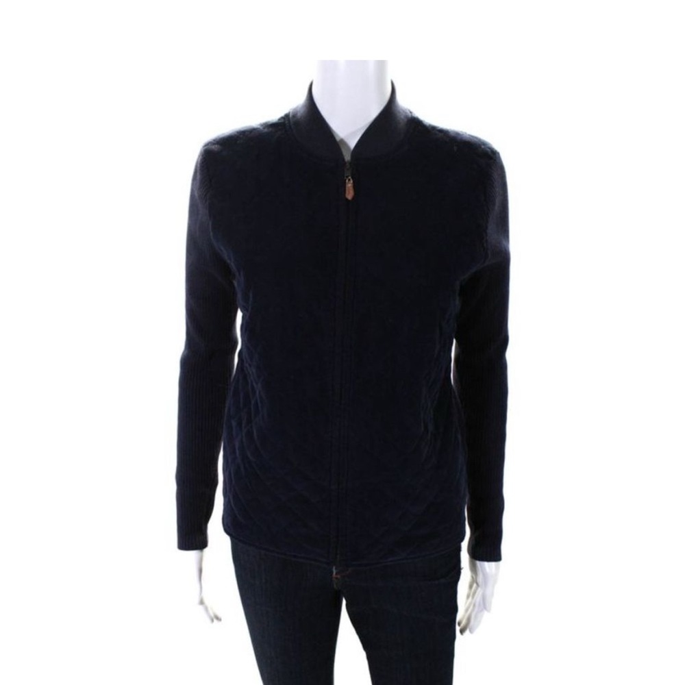 J. Mclaughlin Womens Jacket Navy Blue, Small